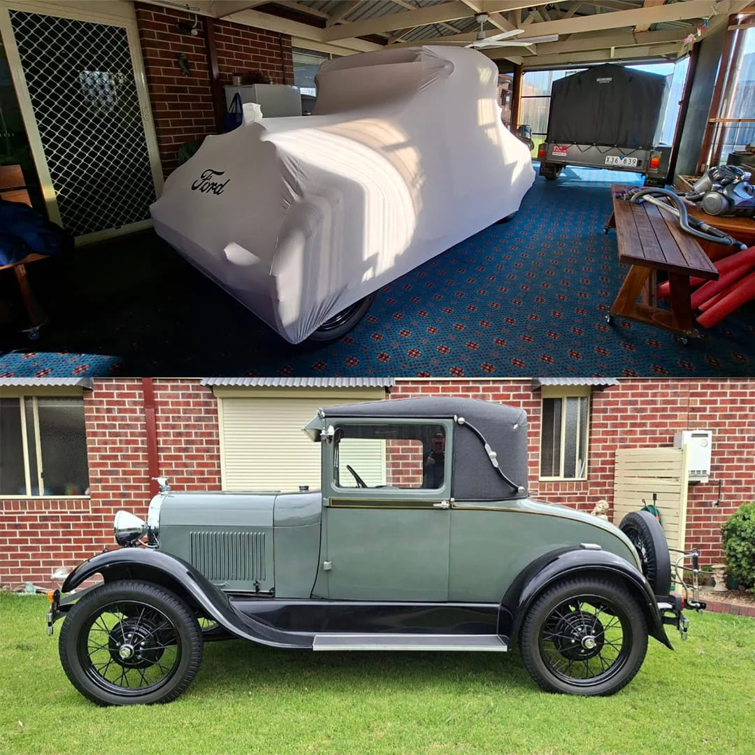 Fleece-Lined Indoor Car Cover